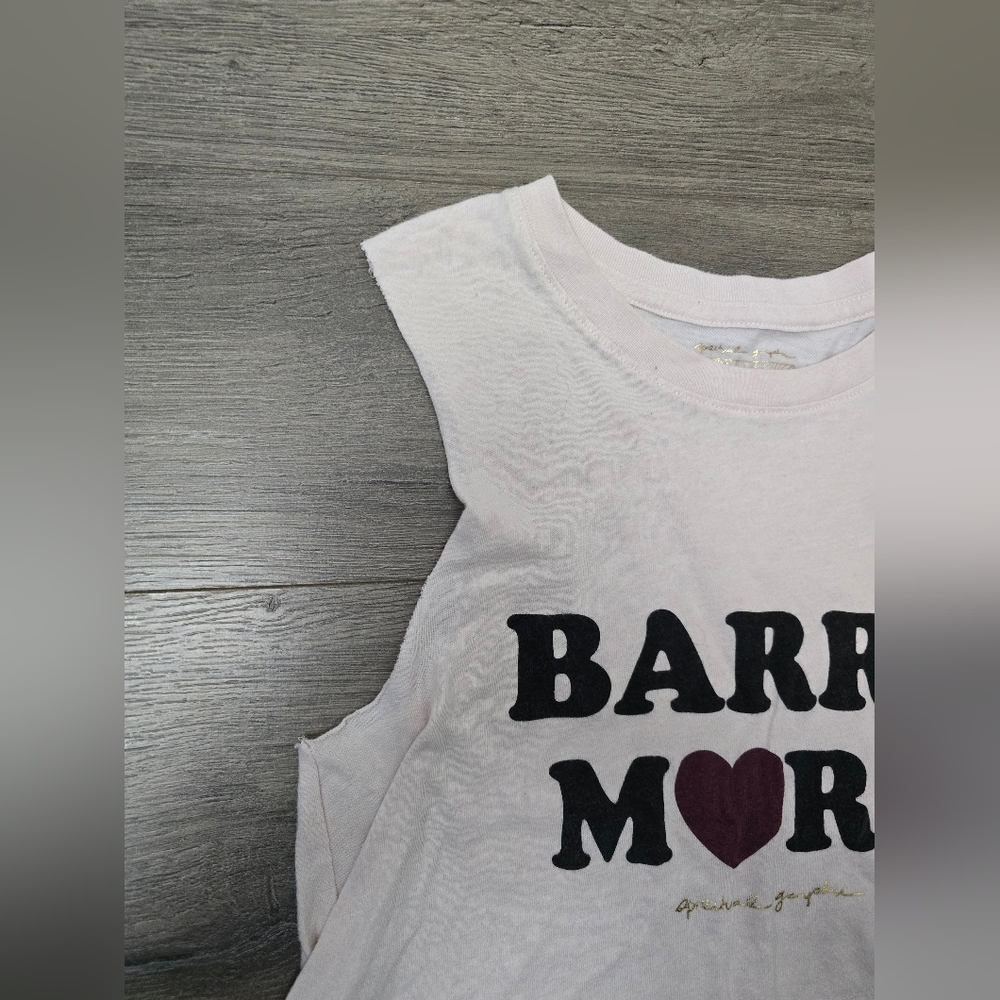 Spiritual Gangster Barre More Pink Sleeveless Swing Crop Top XS Athletic - Picture 6 of 9